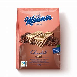 Manner Schokocreme Wafers - Chocolate Cream 200g